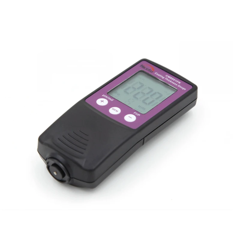 Fe NFe Coating Thickness Gauge 2in1 LCD Digital Car Metal Painting Film Thickness Meter Mils Microns 0-1250um CM8801FN Data Hold Fe NFe Coating Thickness Gauge 2in1 LCD Digital Car Metal Painting Film Thickness Meter Mils Microns 0-1250um CM8801FN Data Hold
