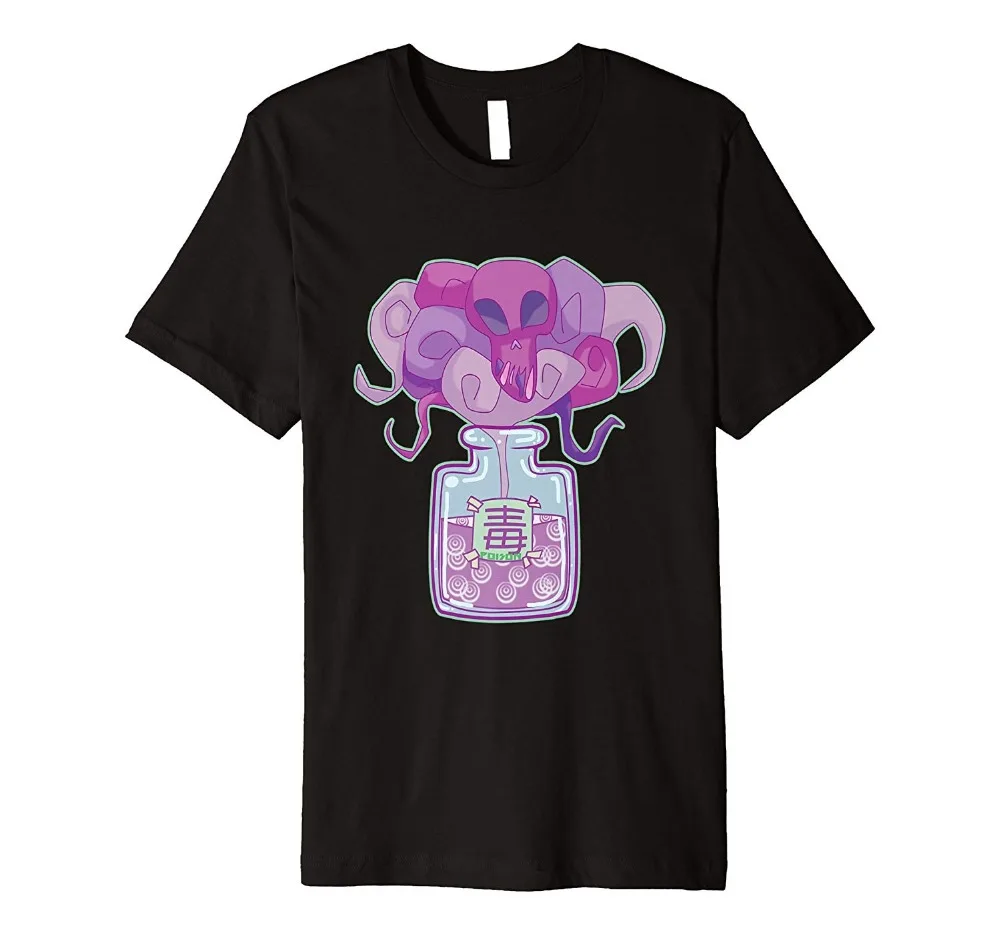 

Kawaii Yami, Pastel Goth, Toxic Poison T-Shirt Free shipping newest Fashion Classic Funny Unique gift