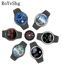 S99B Android Smart часы MTK6580 4 ядра smartwatch 512 Мб оперативной памяти 8 Гб ПЗУ 1,3" круглый монитор сердечного ритма 3g WCDMA Sim gps WI-FI