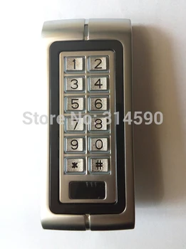 

10pcs ID Card Tag + Metal RIFD Standalone Access Control / metal Keypad access control 125Khz Rfid Card access control machine