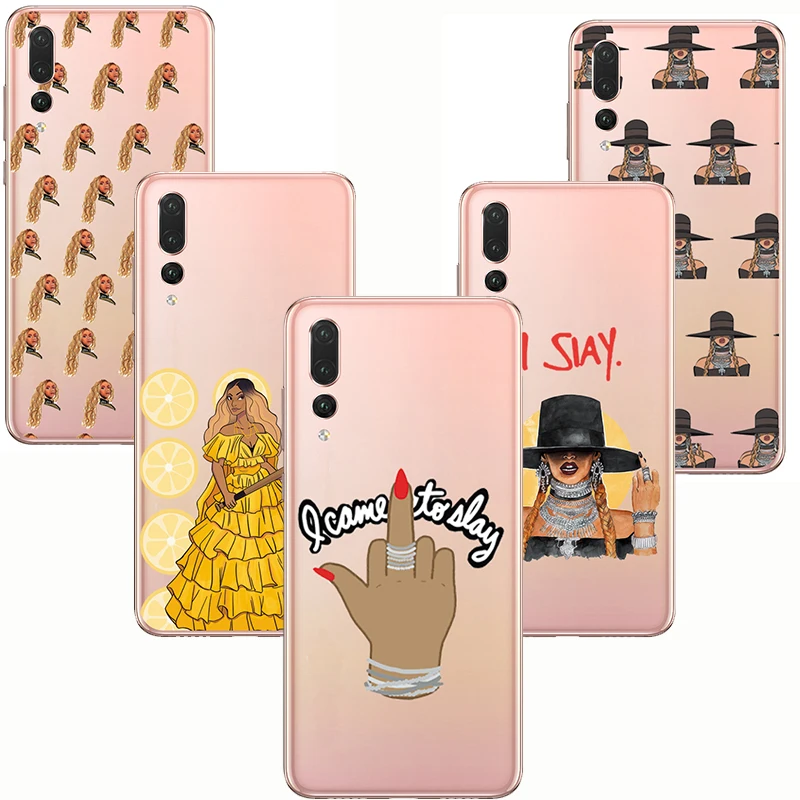 

soft silison phone Beyonce Lemonade Hold Up Formation I SLAY Cases Capinha Coque Cover for huawei p20 p10 p30 lite pro P smart