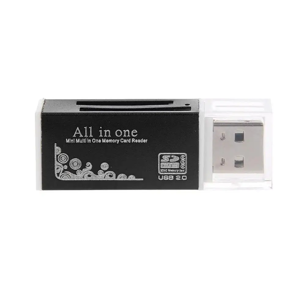 Оптовая продажа быстрая скорость USB 2 0 мульти считыватель карт памяти для SD/SDHC MMC TF