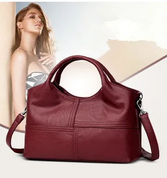 

WxfbBaby Dropshipping Single shoulder handbags for women New style women bag ladies hand bags quality crossbody handbag soft pu
