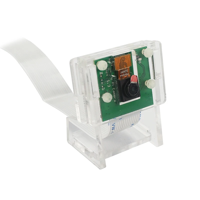 Акриловый держатель для камеры Raspberry Pi 4 5 МП фоточехол официальной V2 (камера в