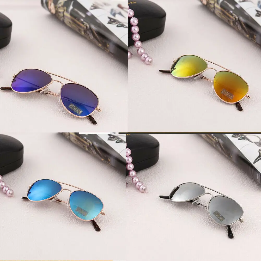 

2019 Fashion Baby Boys Kids Sunglasses Piolt Style Brand Design Children Sun Glasses 400 UV Protection Oculos De Sol Gafas