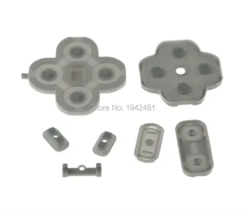 

For NEW 3DSXL 3DSLL rubber keypad conducting buttons conductive dpad pad for New 3DS XL LL game repair 100sets/lot