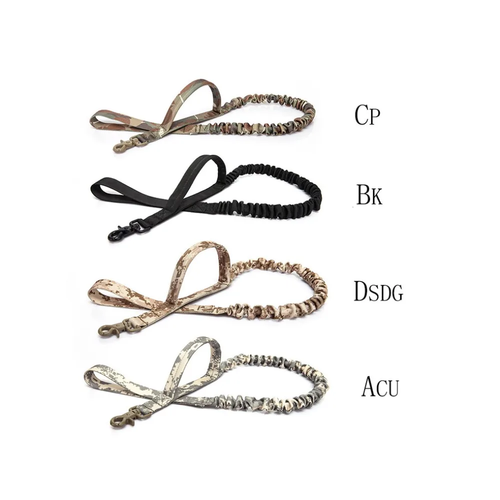 

Tactical outdoor camouflage dog rope pet leash tactical dog training extension cord