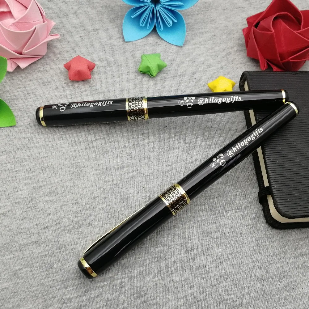 

For VIP customers Free logo heavy writing pen 50g/pc nice quality rollerball pen custom engrave with your text and phone free