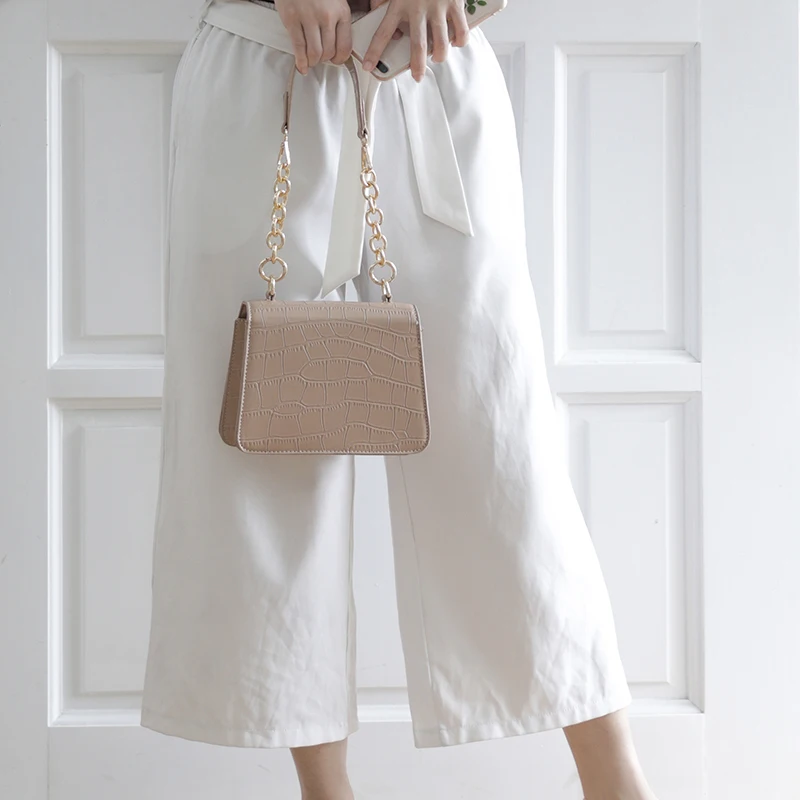 Bolsas de Crocodilo Padrão Mulheres Crocodilo Sacos