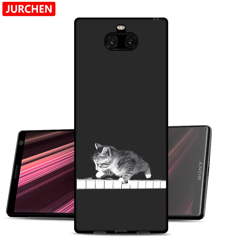 Чехол JURCHEN для sony Xperia 10/10 Plus, силиконовый чехол с мультяшными рисунками, мягкий чехол из ТПУ для sony 10, чехол для sony 10 Plus, чехол для телефона