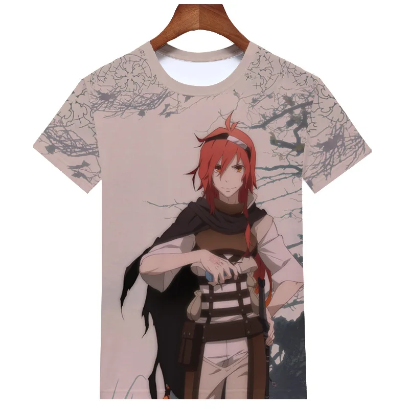 Футболка с 3D принтом Rokka no Yuusha костюм для косплея повседневные мужские и женские