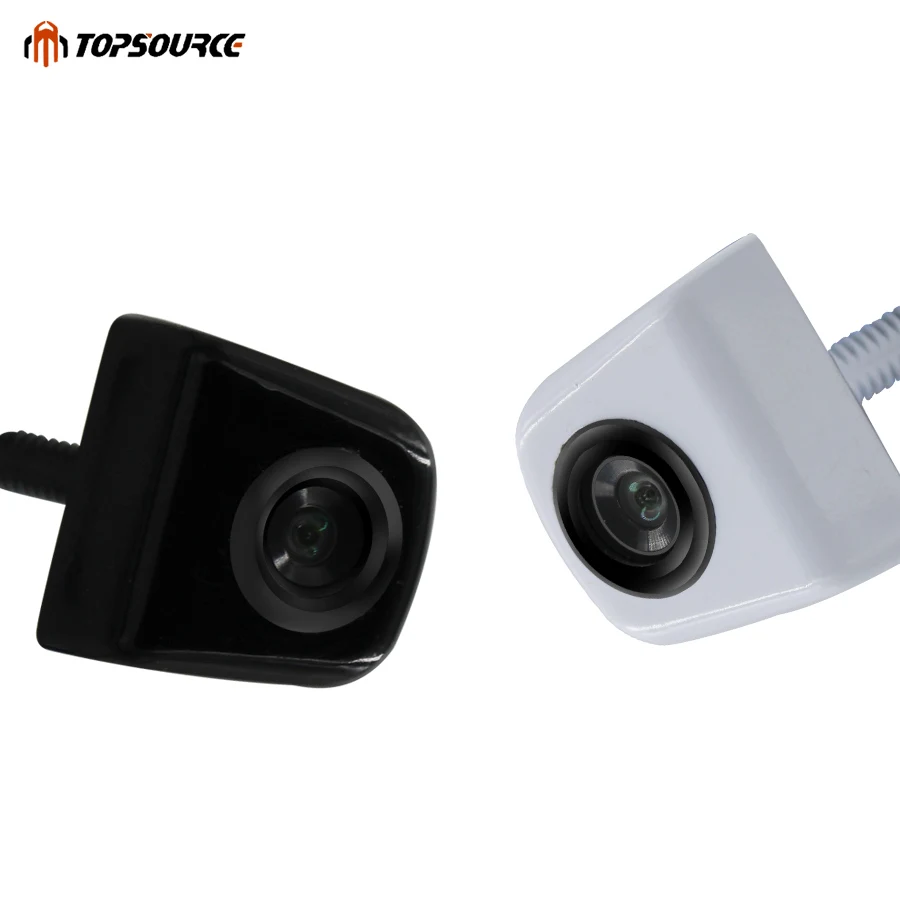 

TOPSOURCE HD Auto Car Back up Camera rearview Metal CCD angle Backup cam Parking Reverse rear view Camera For CAR Monitor GPS