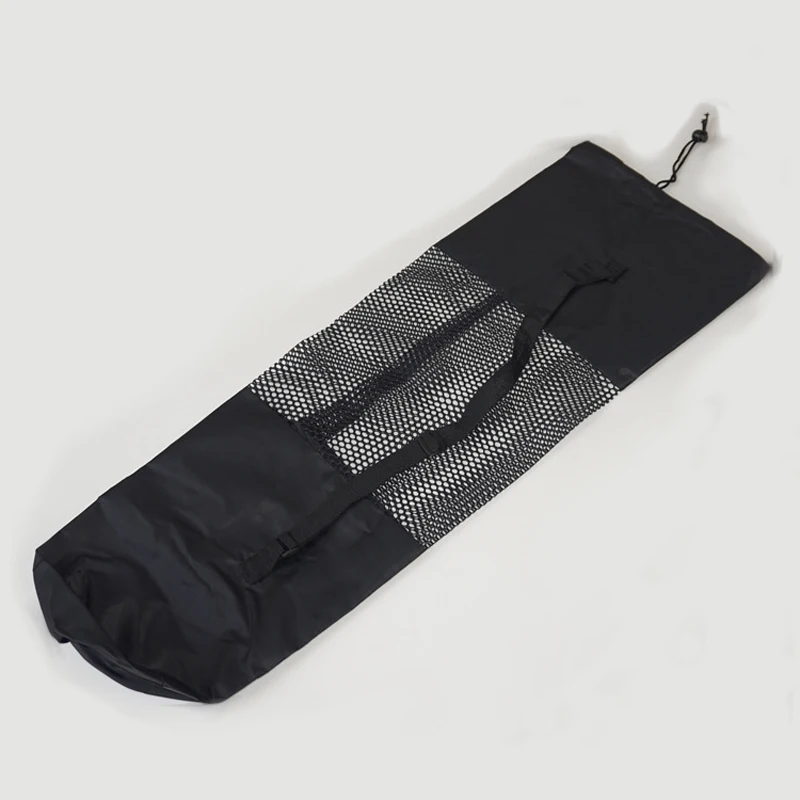 

Yoga Mat Mesh Bag 70x25CM Fitness Adjustable Strap Exercise Carrier Nylon Mesh Center Storage Bage
