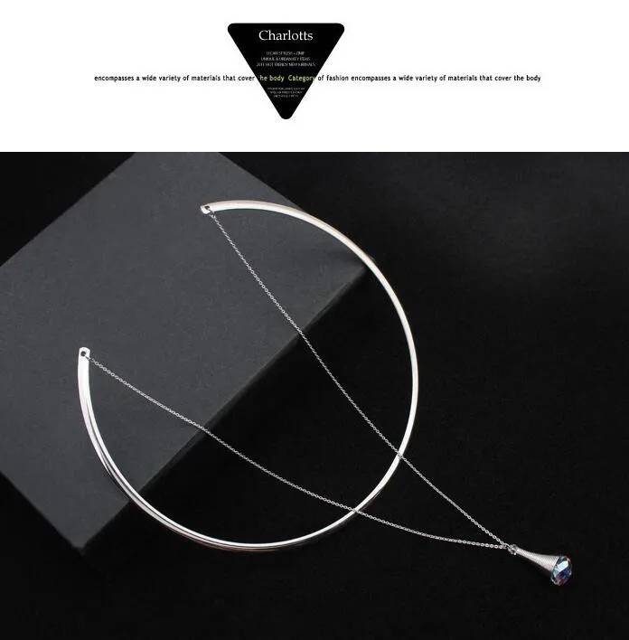 Swarovski Choker Necklace - Jn18*