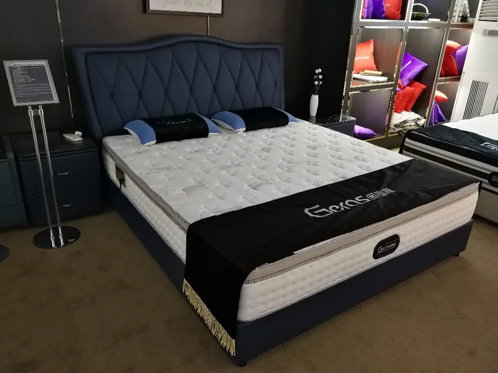 

2018 Soft Bed Selling Special Offer King Size Modern Genuine Leather Bedroom Furniture Beds
