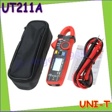 1 unids UT211A True RMS Mini Pinzas Amperimétricas UNI-T Gama Auto V.F.C NCV Capapictance Tester W/Modo de Relación de Alta resolución Al Por Mayor
