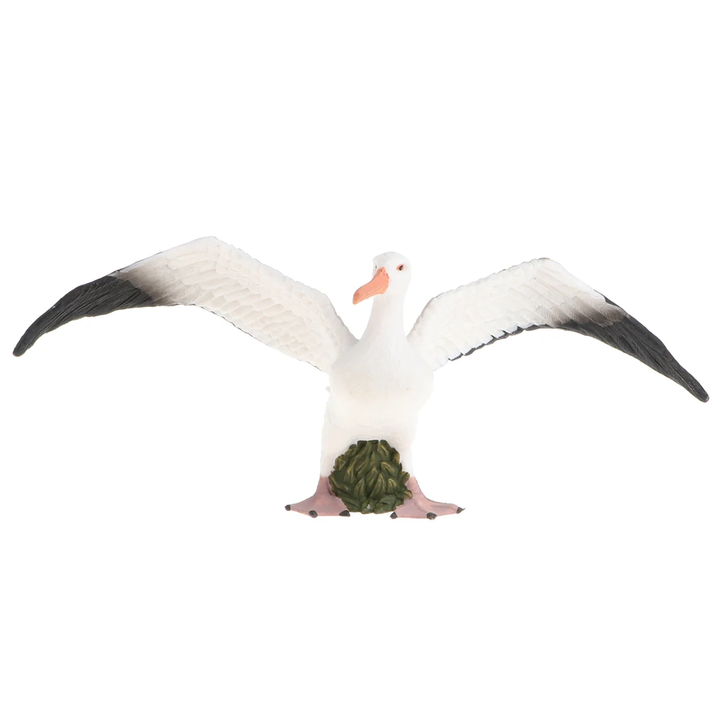 Wild/Farm Animal Models Toy - Simulation Seagull Bird Model Animals Action Figure Kids Educational Learning Nature Playset Toys