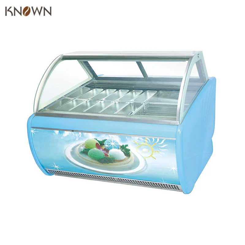 Ice lolly Freezer Display Refrigerator/Ice Cream Showcase/Ice Cream
