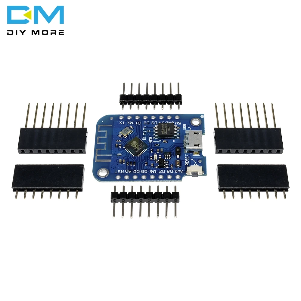 Wemos D1 Mini V3.0 3 0 Беспроводная плата разработки Wi Fi для Интернет вещей ESP8266 CH340 CH340G 4 Мб