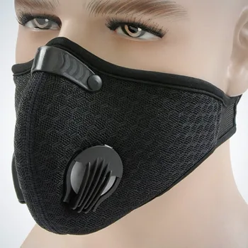 

Dust Mask Activated Carbon Dustproof Mask Windproof Hiking Scarf for Outdoor Motorcycle Bicycle Cycling Ski Half Face Mask