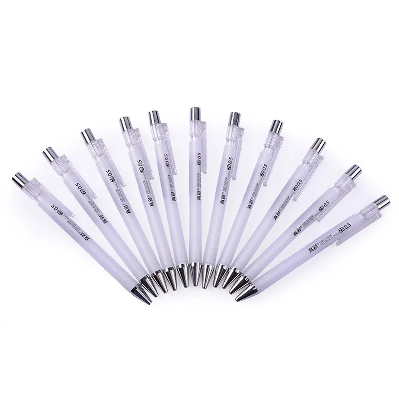 12pc Mechanical Pencil 0.7/0.5mm Drafting Pencils with Top Eraser for