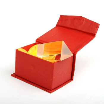 

5cm Physics Triangular Prism School Physical Dichroic Prism Optical Experiment Study Aids Teaching Prism Kid's Study Gift