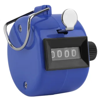 

1pcs Sale High Quality Hand held Tally Counter 4 Digit Number Clicker Golf