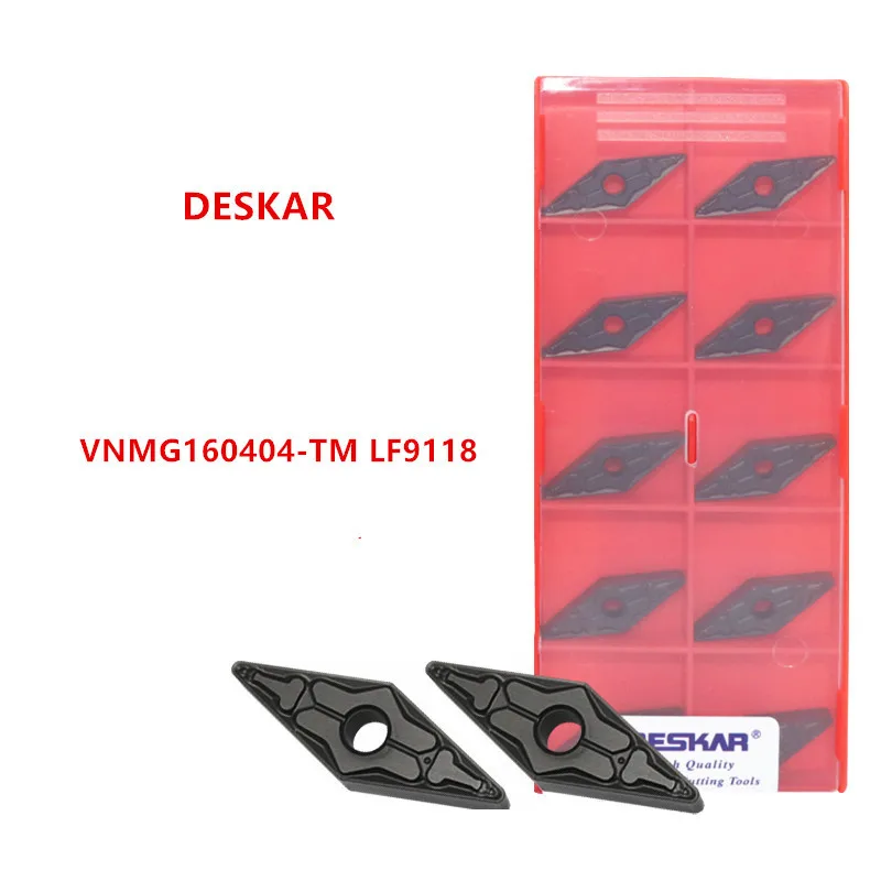 

10P VNMG160408 / 160404-TM LF9118 Indexable turning tool Insert CNC Carbide Insert For steel