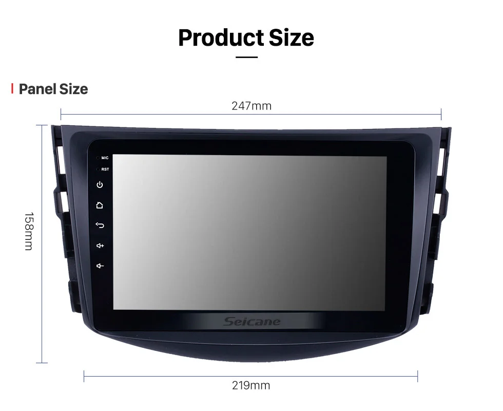 Flash Deal Seicane Car GPS Navigation 2din Android 8.1 AutoStereo Radio For Toyota RAV4 2007 2008 2009 2010 2011 Multimedia Unit Player 14