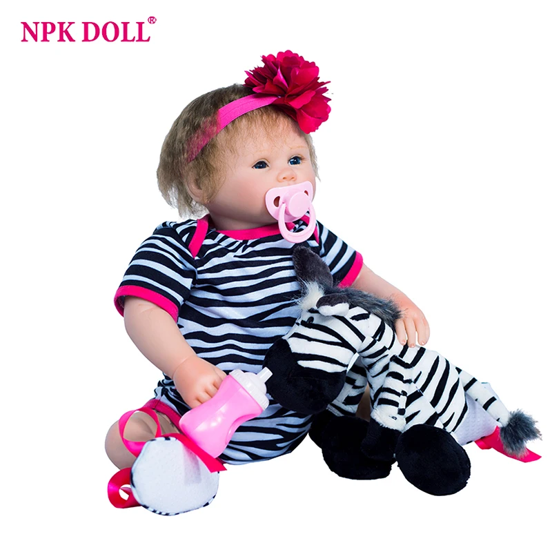 48cm soft silicone reborn baby dolls Girl Reborn Dolls Children silicone brinquedo menina baby dolls Christmas gifts lol