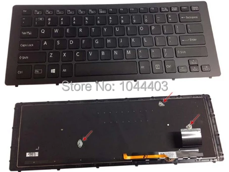 Новая клавиатура для ноутбука Sony Vaio SVF 15N SVF15N SVF15N100C SVF15N14CXB SVF15N14CXS SVF15N17SGB 149264921US