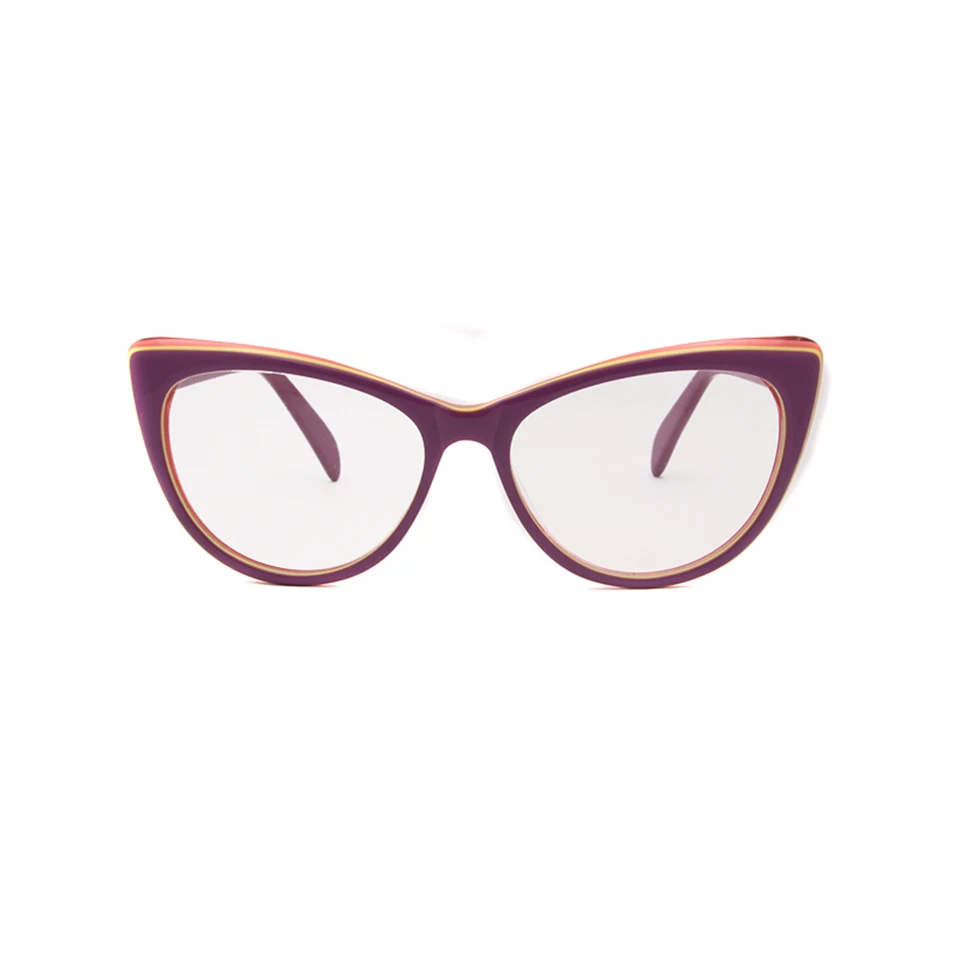 SORBERN Ретро женские очки кошачий глаз оправа сексуальные оптические очки ацетатная оправа прозрачные линзы Oculos De Grau высококачественные очки