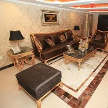 Модный художественный ковер Натуральная Воловья кожа свадебный ковер