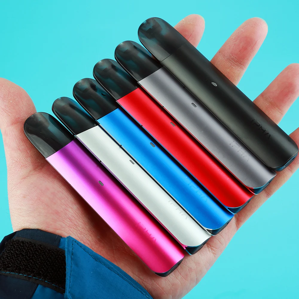 

Heavengifts for IPHA Zing Pod System Starter Kit 350mAh Battery 2ml Pod & Anti Dry Hit Technology Ecig Vape Pod Kit VS Drag Nono