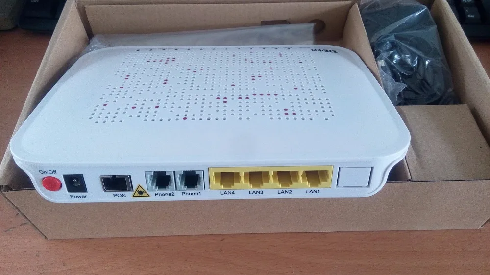 Лидер продаж zte F660 GPON ONT 4 LAN + 2 Voice + WI-FI + USB GPON 3,0 Версия оптический сетевой терминал английская версия