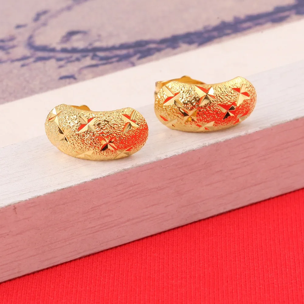 Buy Wholesale Baby Earrings Gold Color Kids Earrings