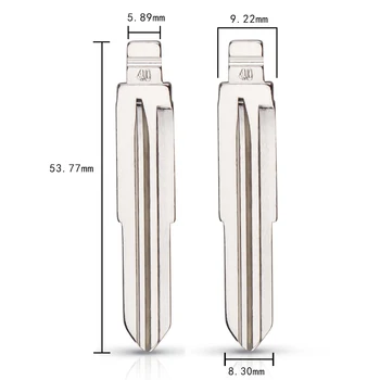 Chiave telecomando per Chevrolet Epica Uncut NO. 40 3 Chiave telecomando per Chevrolet Epica Uncut NO. 40 - KEYYOU Stelo della Chiave Dell automobile per Chevrolet Epica Uncut Sostituzione della Lama Chiave Pieghevole