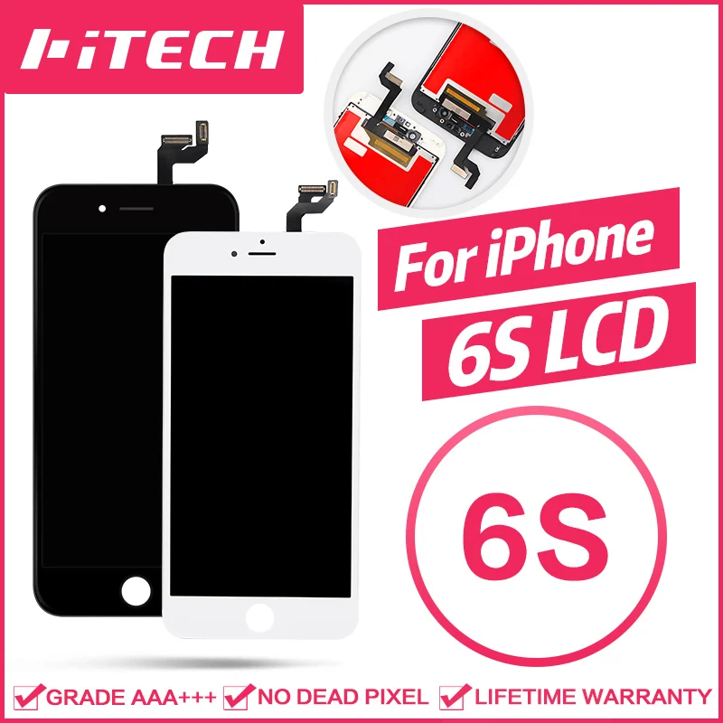 

Grade AAA+++ 10PCS/LOT For iPhone 6S LCD With 3D Force Touch Screen Assembly Display Replacement Quality Guarantee Free Shipping