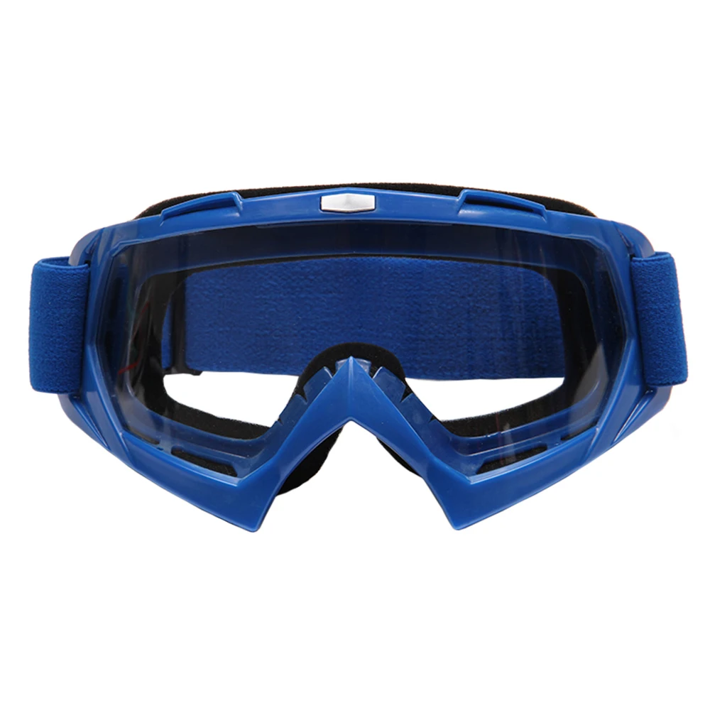 HEROBIKER черные мотоциклетные очки лыжные мотоциклетные очки страйкбол Пейнтбол Очки мотокросса очки эндуро Байк очки - Цвет: Синий