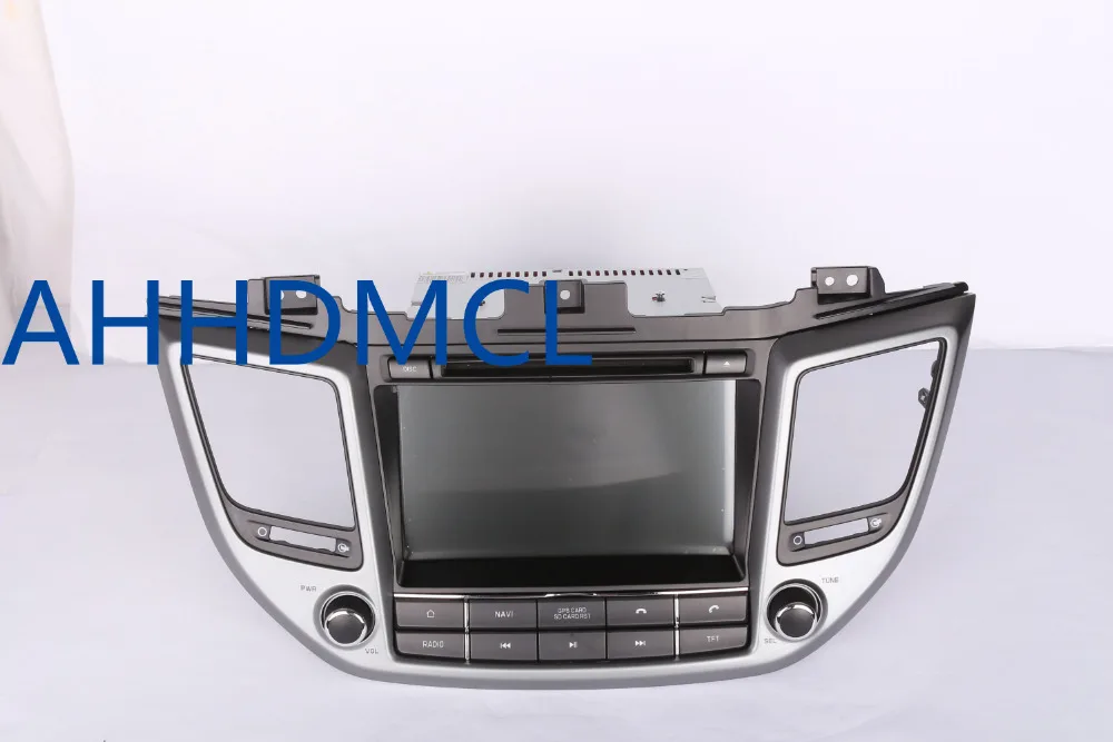 Clearance AHHDMCL Car Multimedia Player DVD Radio Stereo Audio GPS Navigation For Hyundai IX35 Tucson Right Hand Drive 2015 2016 2017 0