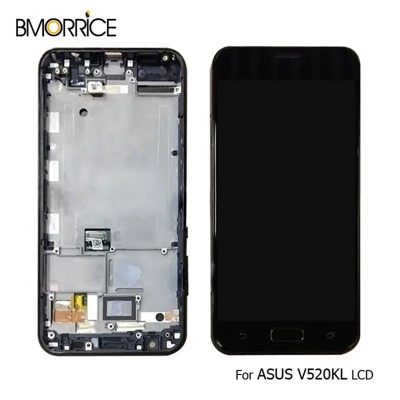 

For Asus Zenfone V V520KL LCD Display Touch Screen Digitizer Replacement With Frame 100% Tested 5.2 Inch Black