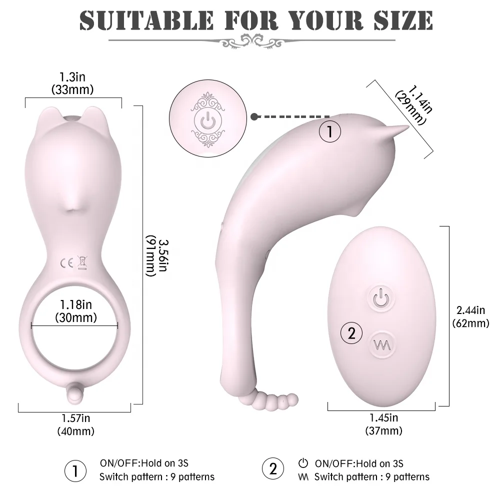 New-Design-Silicone-Vibrator-Cock-Ring-With