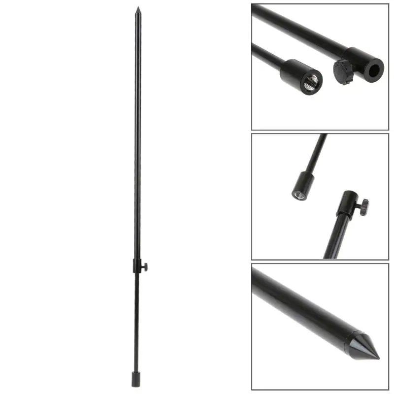 

Carp Fishing Bank Sticks Rod Pod 48-75cm Strong Aliminium Banksticks Carp Fishing Rod Stand Sticks Fishing Pole Stand Kit