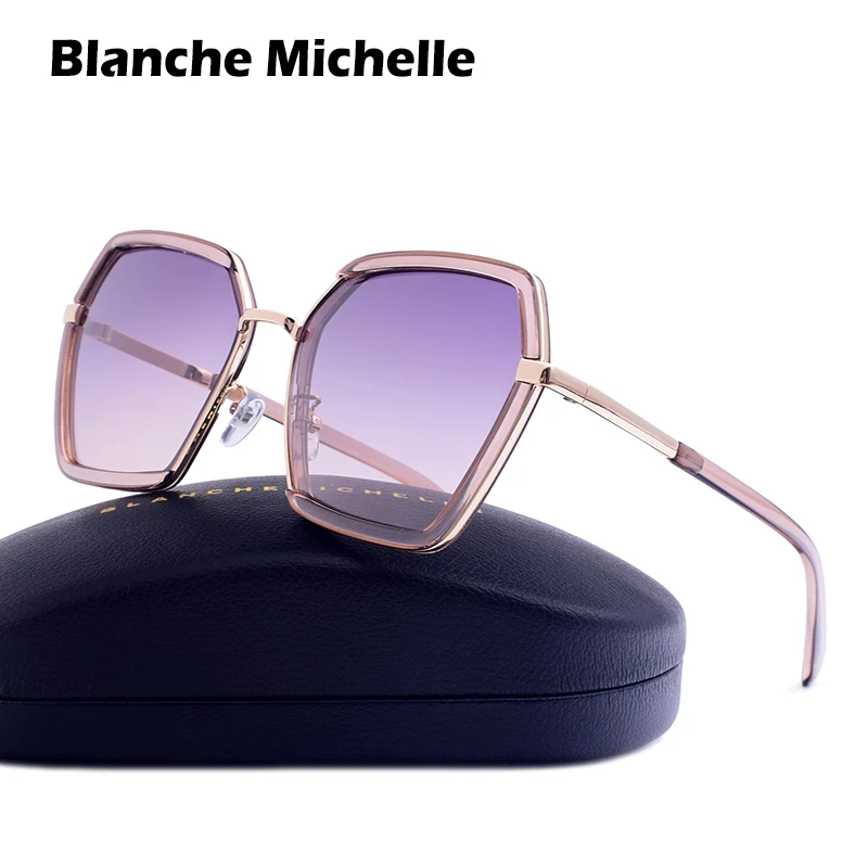 Солнечные очки Blanche Michelle поляризационные UV400 женские зеркальные солнцезащитные
