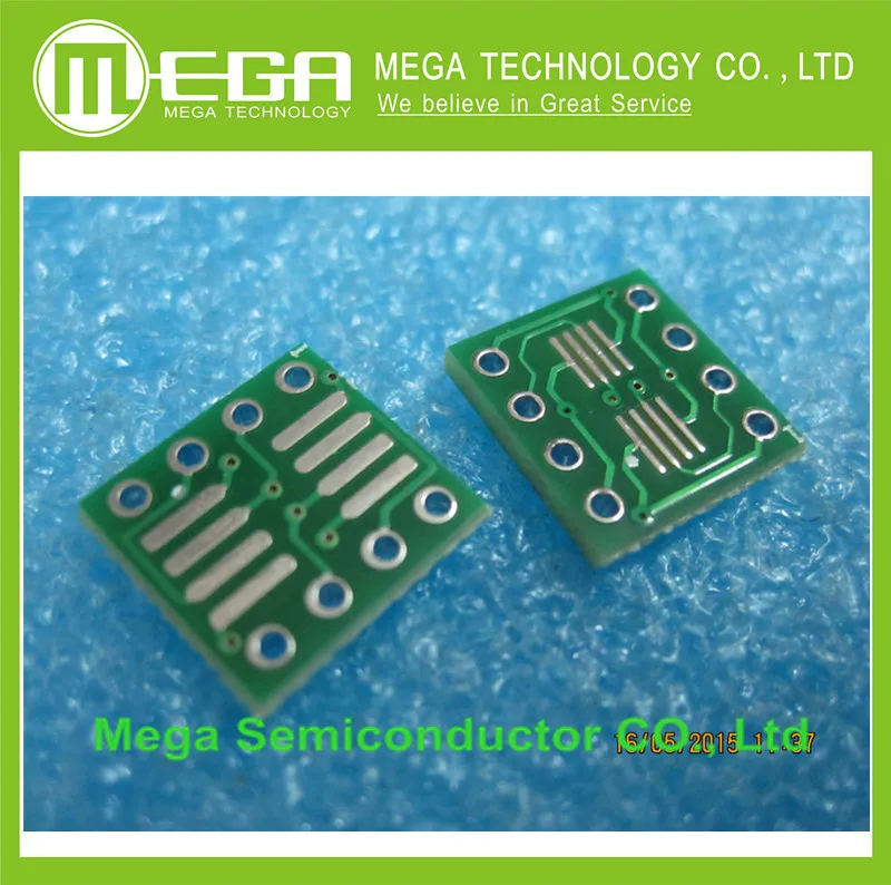 100 шт./лот SO8 MSOP8 SOIC8 TSSOP8 SOP8 Поворотный адаптер DIP8 IC плата адаптера печатная Детская