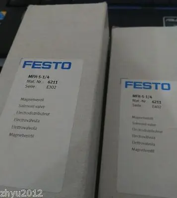 

DHL/EMS 2 pcs New Festo Solenoid Valve MFH-5-1/4 MFH51/4