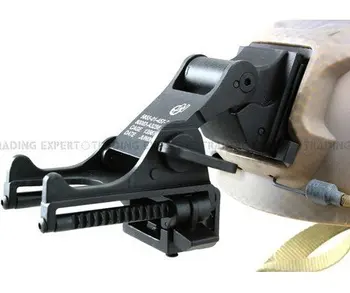 

Fast Helmet mount for night vision monocular (Black TAN)