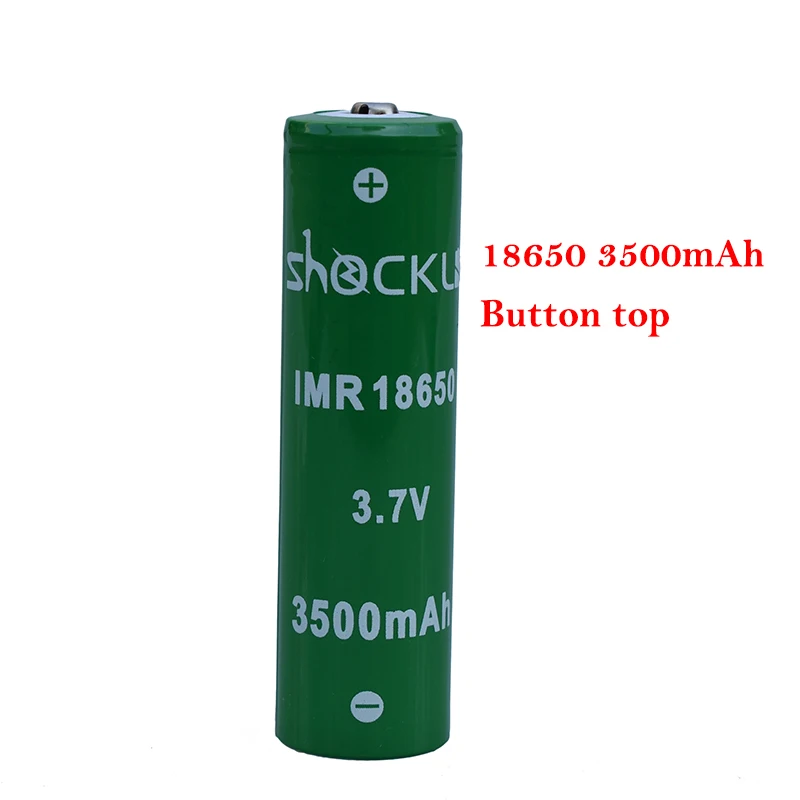 Литий ионный аккумулятор Shockli 18650 3500 мАч 3 7 в 25 А INR18650 для фонариков высокой