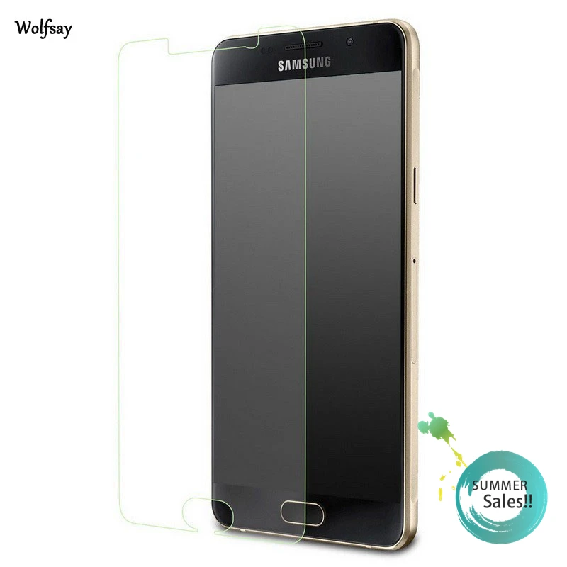 2pcs Glass For Samsung Galaxy J3 2017 J327 J330 Screen Protector
