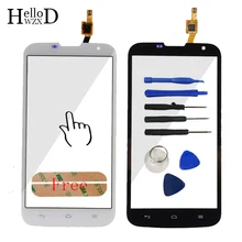 Nouveau g730 pour huawei ascend g730 écran tactile en verre numériseur capteur écran tactile avant verre capteur + adhésif livraison gratuite